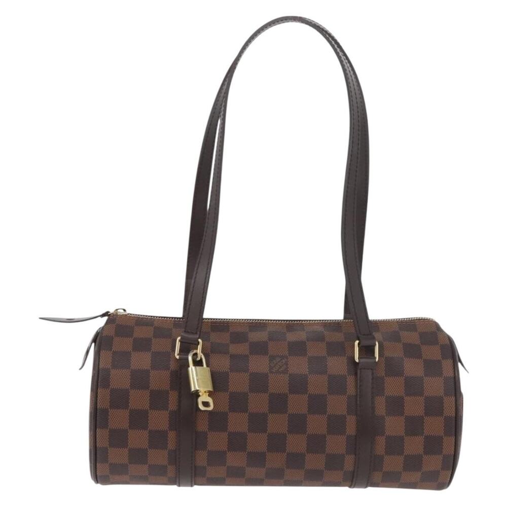 Louis Vuitton Damier Ebene Papillon 30 Handbag Brown